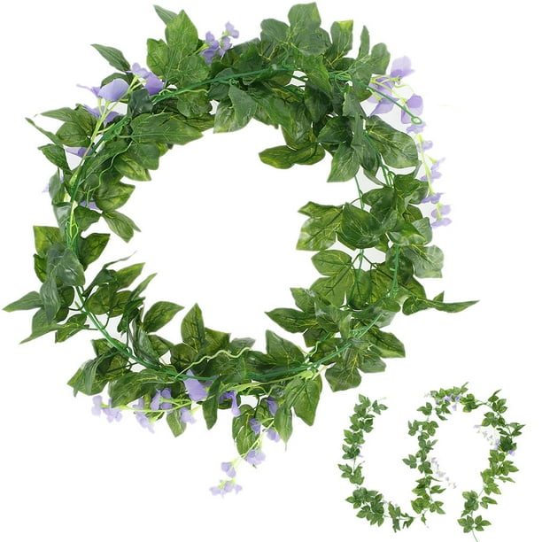 82cm Omldggr 2 Pieces Artificial Hanging Vine Purple Fake Ivy Flower Hanging Willow Vine for Home Garden Office Wedding Decor 82cm Omldggr 2 Pieces Artificial Hanging Vine Purple Fake Ivy Flower Hanging Willow Vine for Home Garden Office Wedding Decor